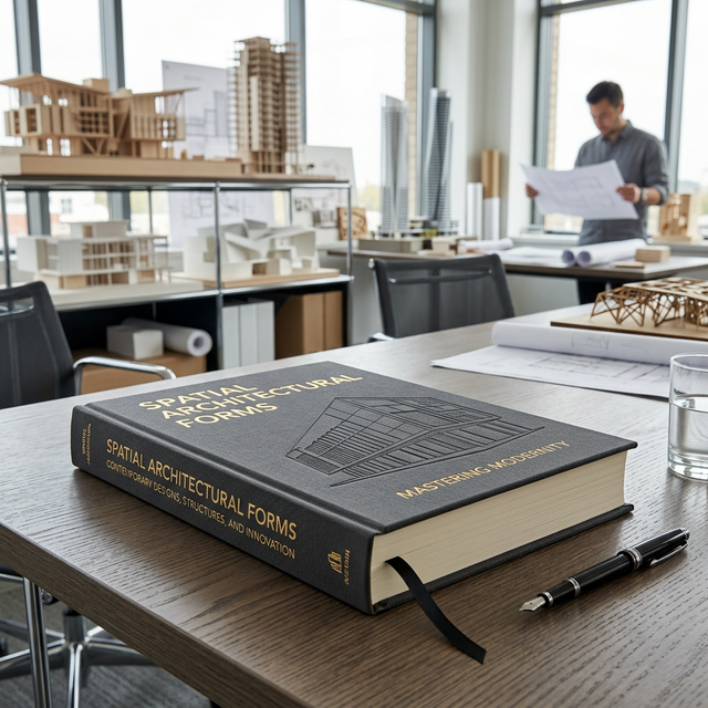 Architecture book on conference table