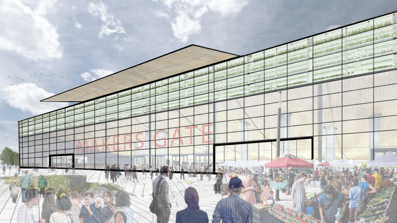 Makers' Gate — Site plan