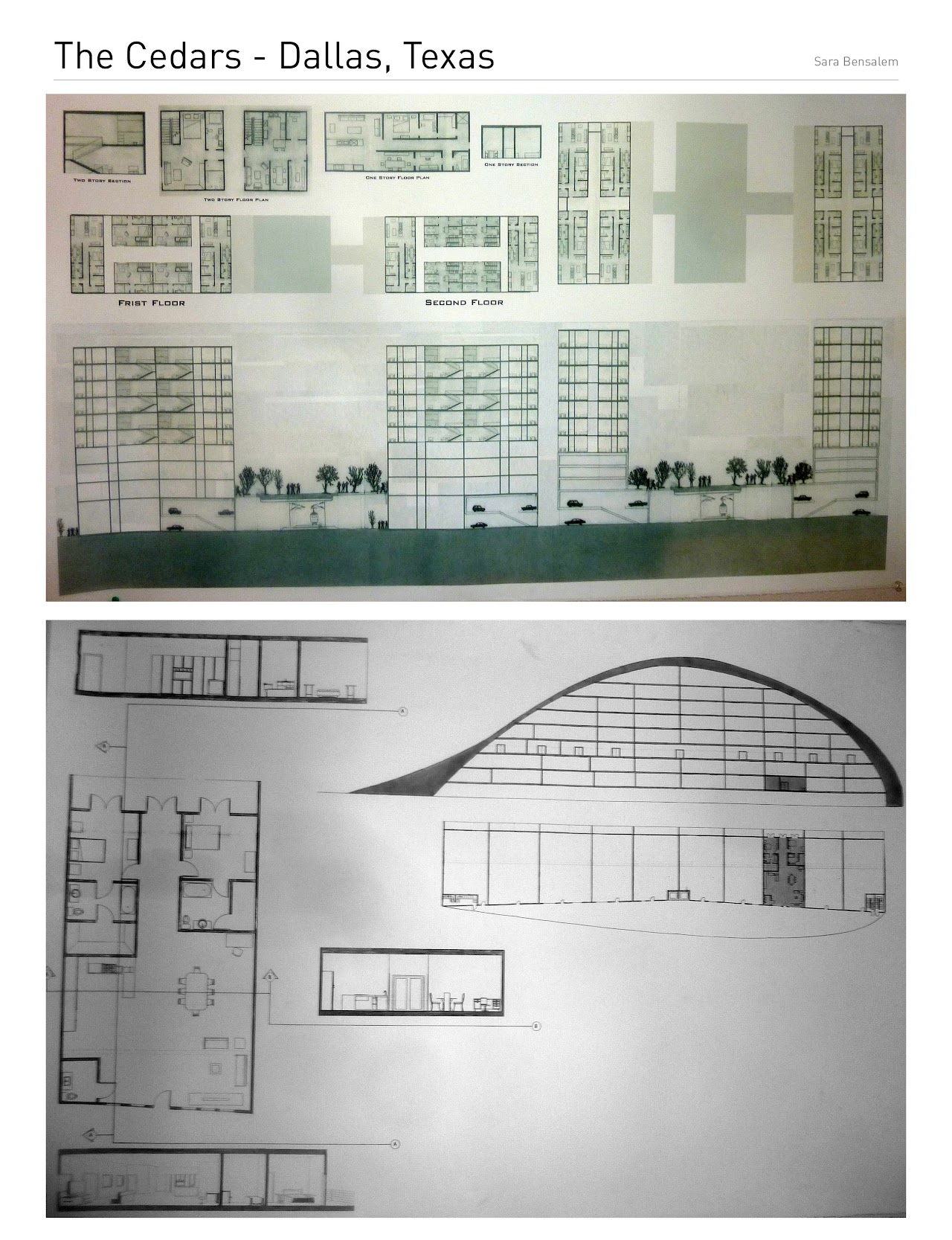 The Cedars — Interior rendering
